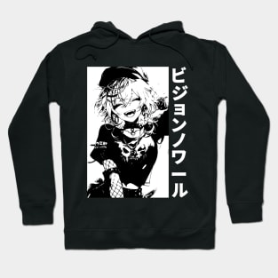 Goth Japanese Anime Manga Girl Grunge Streetwear EGirl Aesthetic Hoodie